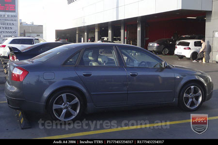 17x7.5 TTRS on AUDI A4