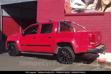 20x9.0 Ballistic Scythe Millworks on VW AMAROK