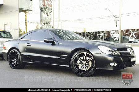 20x8.0 20x9.0 Lenso Conquista 2 SB CQ2 on MERCEDES SL-Class