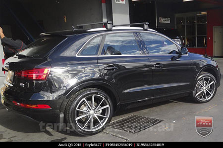 19x8.5 Style5477 Polished Grey on AUDI Q3