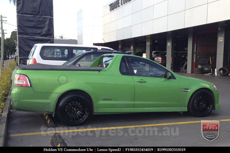 19x8.5 19x9.5 Lenso Speed 2 SP2 on HOLDEN COMMODORE VE