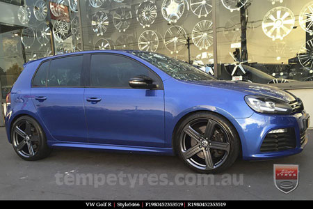 19x8.0 AN Style5466 on VW GOLF R