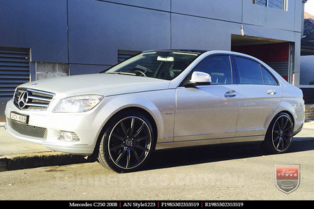 19x8.5 AN Style1223 on MERCEDES C-Class