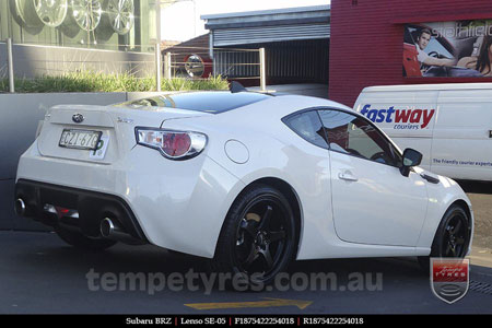 18x7.5 Lenso SE-05 on SUBARU BRZ