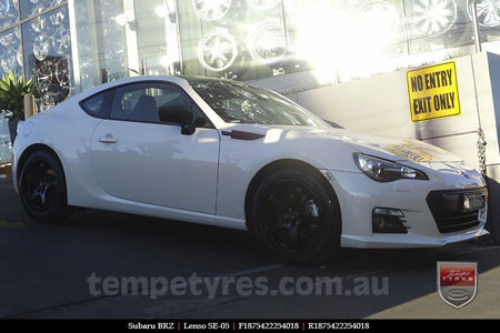 18x7.5 Lenso SE-05 on SUBARU BRZ