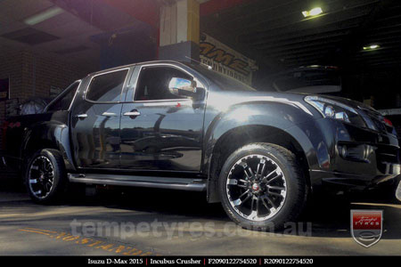 20x9.0 Incubus Crusher on ISUZU D-MAX 