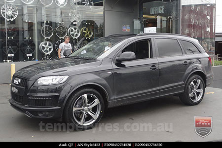 20x9.0 Style5453 Gunmetal on AUDI Q7