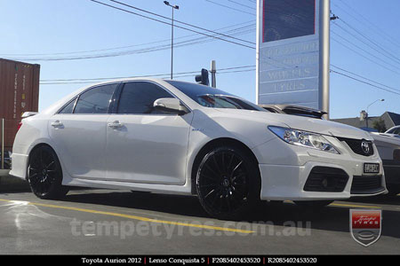 20x8.5 20x9.5 Lenso Conquista 5 SB CQ5 on TOYOTA AURION