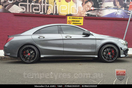 19x8.0 19x9.0 Y463 Black on MERCEDES CL-CLASS