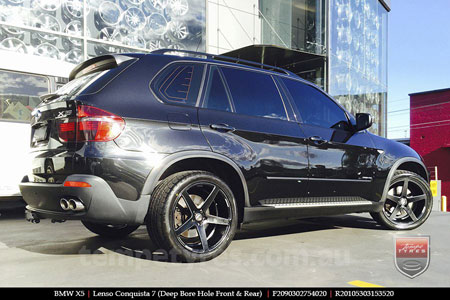 20x9.0 20x10.5 Lenso Conquista 7 MKS CQ7 on BMW X5