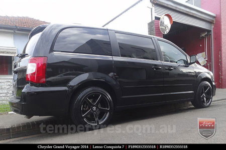 18x8.0 18x9.0 Lenso Conquista 7 MKS CQ7 on CHRYSLER GRAND VOYAGER