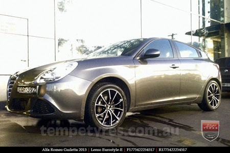 17x7.5 Lenso Eurostyle E ESE on ALFA ROMEO GIULIETTA