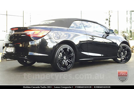 20x8.0 20x9.0 Lenso Conquista 2 SB CQ2 on HOLDEN CASCADA