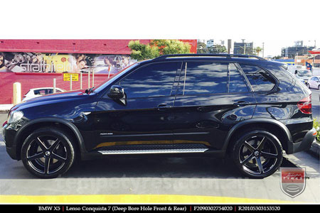 20x9.0 20x10.5 Lenso Conquista 7 MKS CQ7 on BMW X5