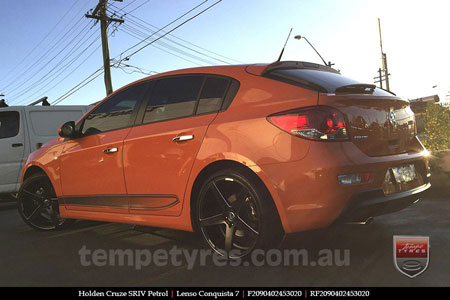 20x9.0 20x10.5 Lenso Conquista 7 MKS CQ7 on HOLDEN CRUZE