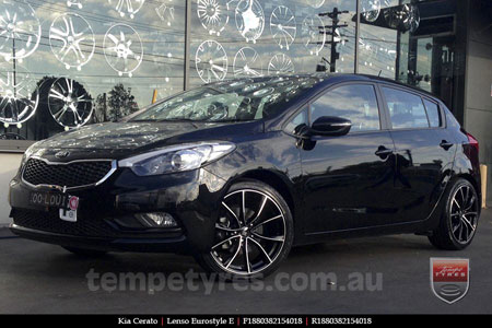 18x8.0 Lenso Eurostyle E ESE on KIA CERATO