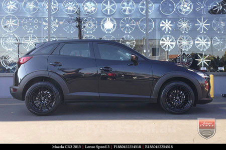 18x8.0 Lenso Speed 3 SP3 on MAZDA CX3