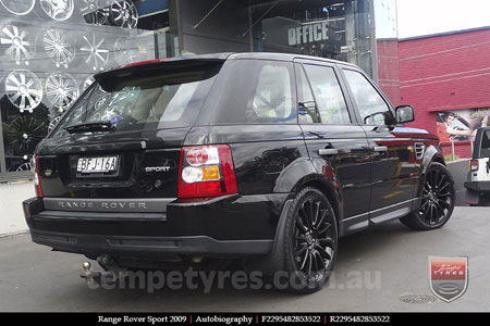 22x9.5 Autobiography SB on RANGE ROVER SPORT