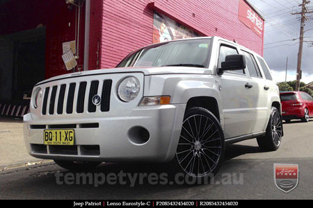 20x8.5 Lenso Eurostyle C ESC on JEEP PATRIOT