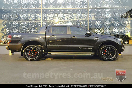 22x9.5 Lenso Intimidator 8 IM8 on FORD RANGER  