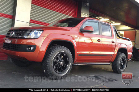 17x9.0 Ballistic Morax on VW AMAROK