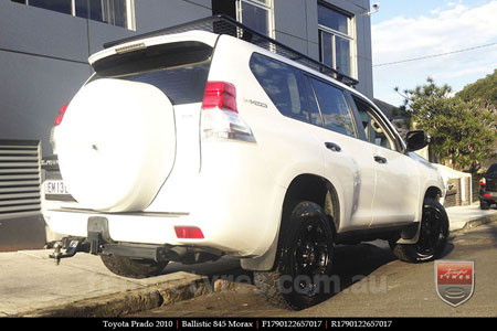 17x9.0 Ballistic Morax on TOYOTA PRADO