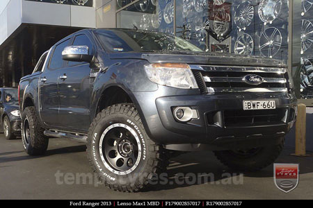 17x9.0 Lenso Max1 MBD on FORD RANGER 