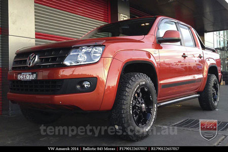 17x9.0 Ballistic Morax on VW AMAROK