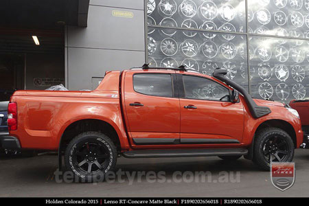 18x9.0 Lenso RT-Concave on HOLDEN COLORADO 