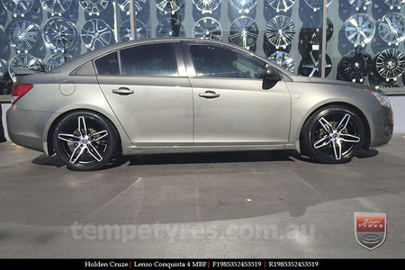 19x8.5 Lenso Conquista 4 CQ4 on HOLDEN CRUZE 