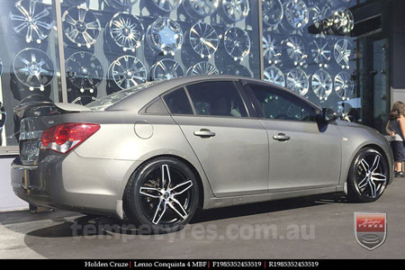 19x8.5 Lenso Conquista 4 CQ4 on HOLDEN CRUZE 