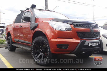 18x9.0 Lenso RT-Concave on HOLDEN COLORADO 