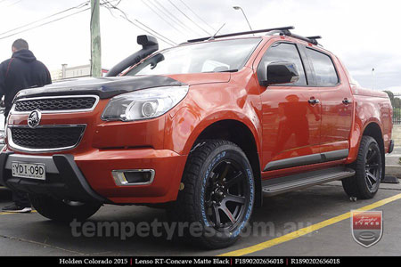 18x9.0 Lenso RT-Concave on HOLDEN COLORADO 