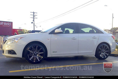 18x8.0 18x9.0 Lenso Conquista 8 CQ8 on HOLDEN CRUZE