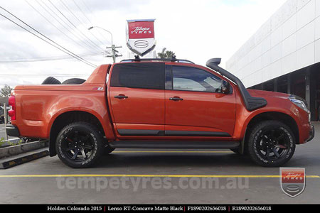 18x9.0 Lenso RT-Concave on HOLDEN COLORADO 