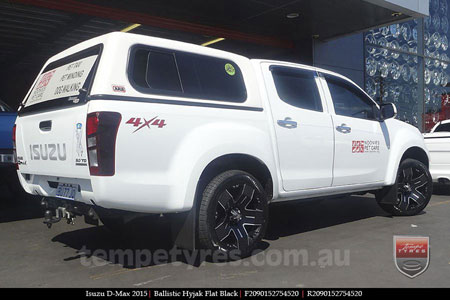 20x9.0 Ballistic Hyjak on ISUZU D-MAX 