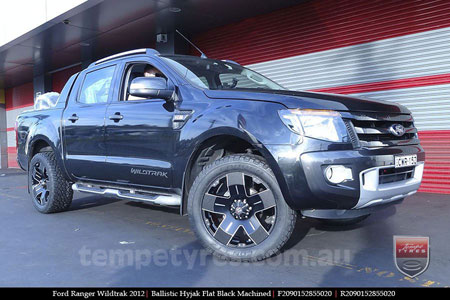 20x9.0 Ballistic Hyjak on FORD RANGER WILDTRAK 