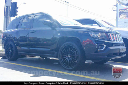 20x8.5 20x9.5 Lenso Conquista 5 SB CQ5 on JEEP COMPASS