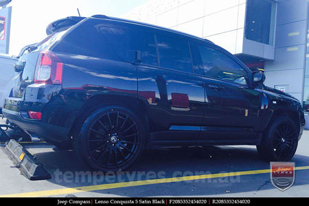 20x8.5 20x9.5 Lenso Conquista 5 SB CQ5 on JEEP COMPASS