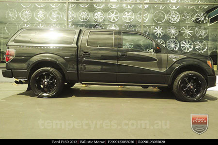 20x9.0 Ballistic Morax on FORD F150 