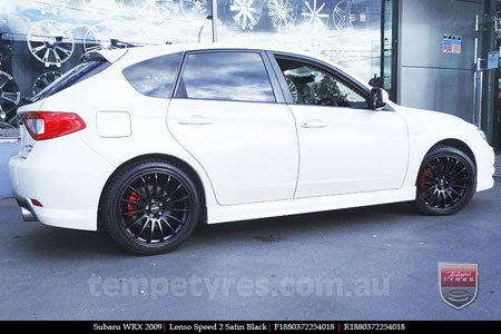 18x8.0 Lenso Speed 2 SP2 on SUBARU WRX 