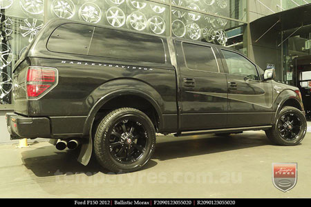 20x9.0 Ballistic Morax on FORD F150 