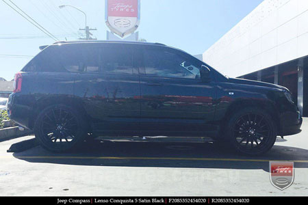 20x8.5 20x9.5 Lenso Conquista 5 SB CQ5 on JEEP COMPASS