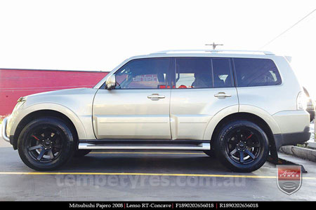 18x9.0 Lenso RT-Concave on MITSUBISHI PAJERO