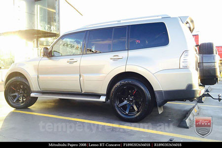 18x9.0 Lenso RT-Concave on MITSUBISHI PAJERO