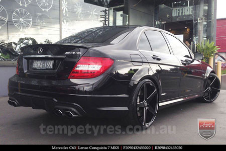 20x9.0 20x10.5 Lenso Conquista 7 MKS CQ7 on MERCEDES C-Class