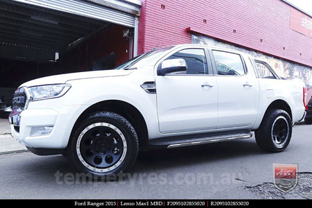20x9.5 Lenso Max1 MBD on FORD RANGER 
