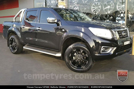 18x9.0 Ballistic Morax on NISSAN NAVARA NP300