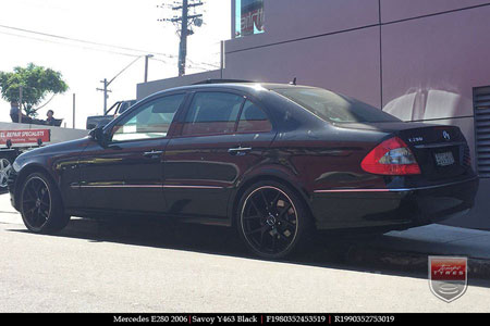 19x8.0 19x9.0 Y463 Black on MERCEDES E-Class