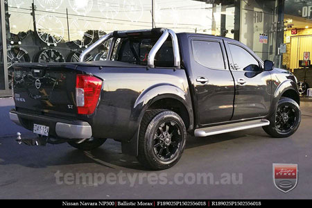 18x9.0 Ballistic Morax on NISSAN NAVARA NP300